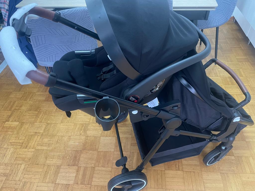 Poussette double - 2 assises et 1 Cosy, Enlèvement ou Envoi, Comme neuf, Poussette