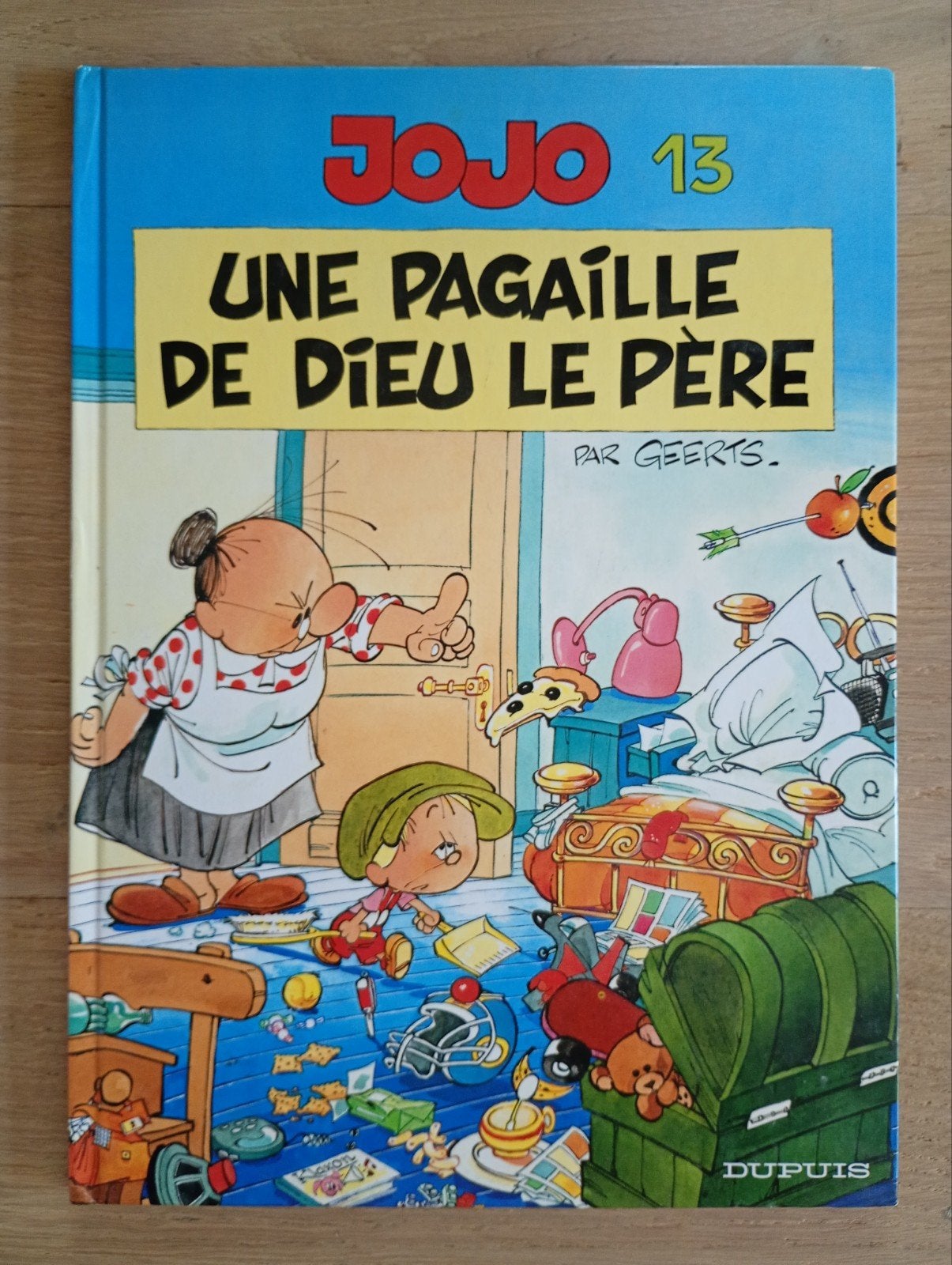Jojo 13 Une pagaille de dieu le père Geerts EO TBE, Livres, Enlèvement ou Envoi, Une BD, Utilisé, A. Geerts