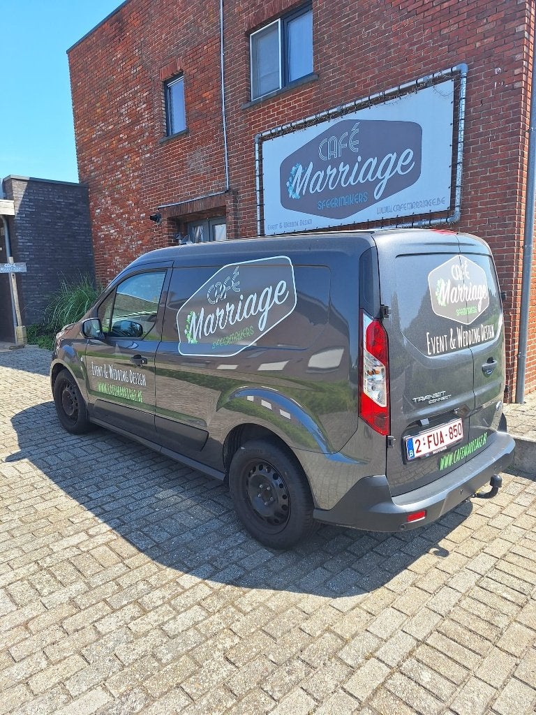 Ford Transit Connect, Auto's, Ford, Voorwielaandrijving, Stof, Handgeschakeld, Grijs
