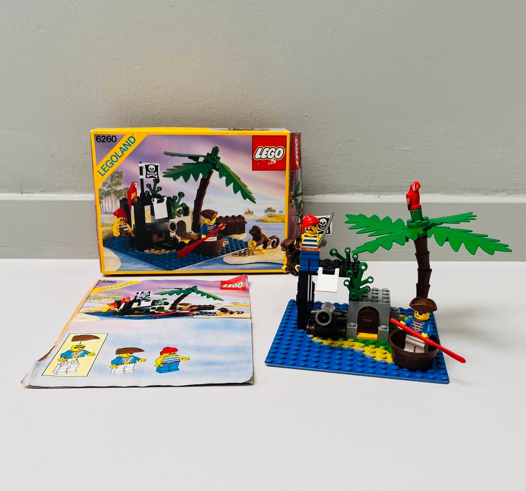 LEGO 6260 Shipwreck Island – compleet met doos & boekje, Kinderen en Baby's, Lego, Zo goed als nieuw, Compleet, Complete set