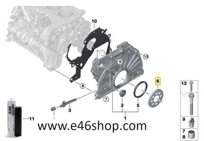 IMPULS KRANS BMW OE  11148605104, Neuf, -, -, Enlèvement ou Envoi
