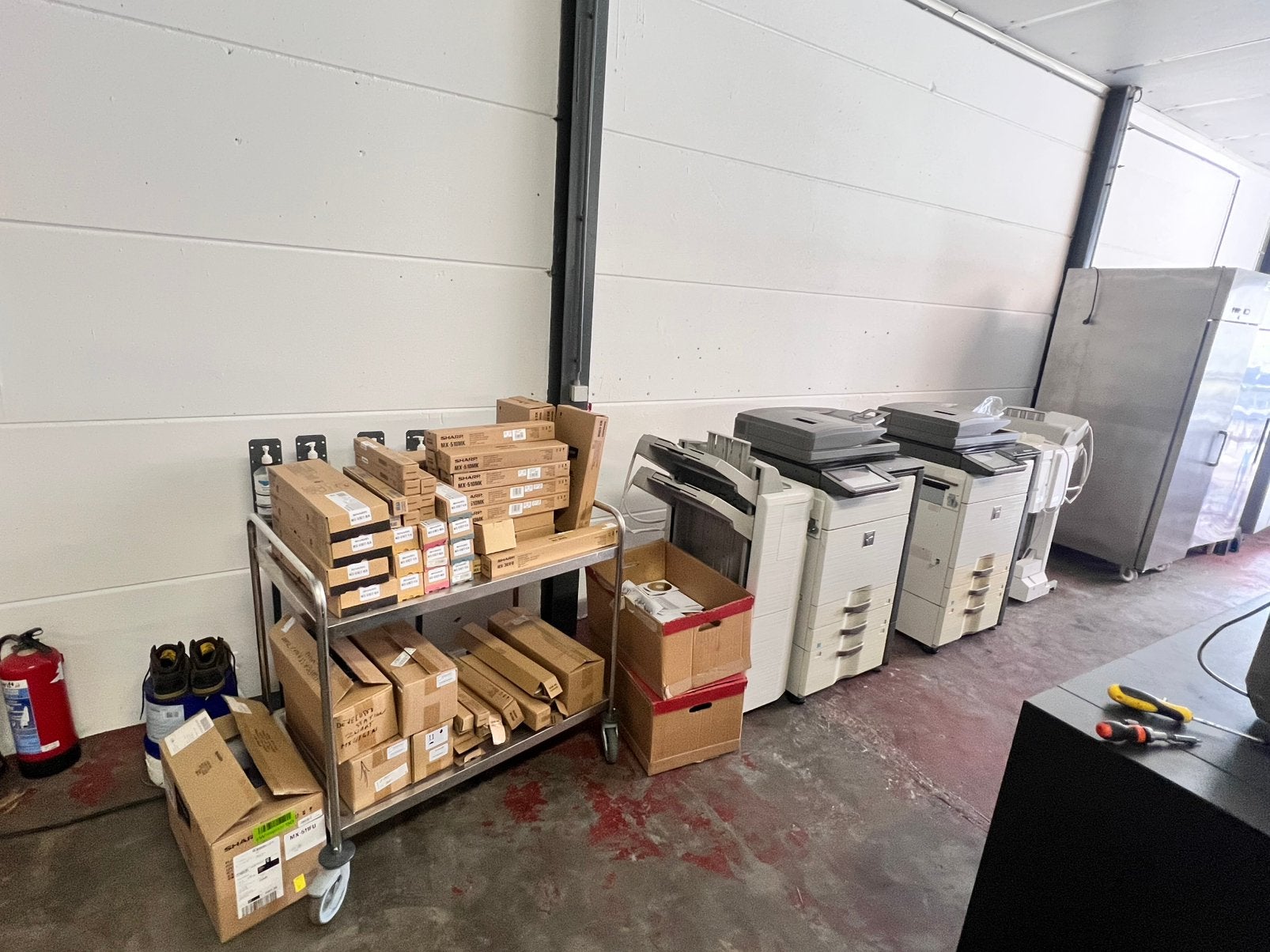 Grote partij sharp printers en onderdelen, Tuin en Terras, Brandhout, Ophalen