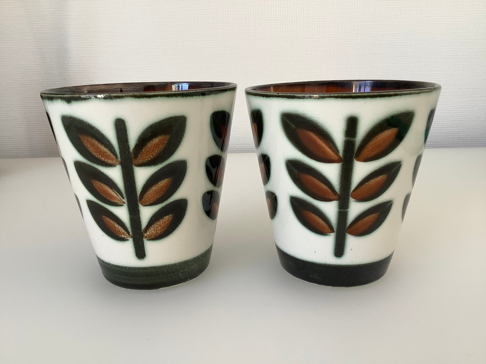 Boch Rambouillet 2 gobelets, Antiek en Kunst, Antiek | Keramiek en Aardewerk, Verzenden