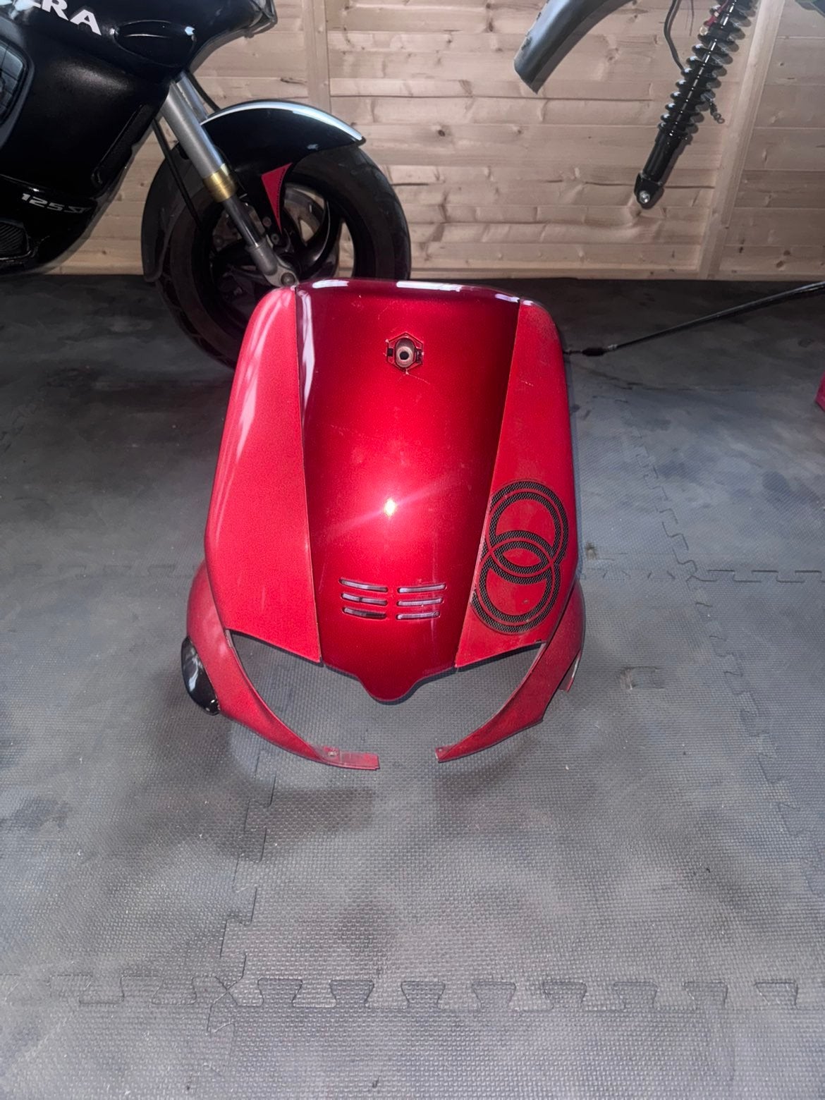 Gilera runner voorkappen, Ophalen
