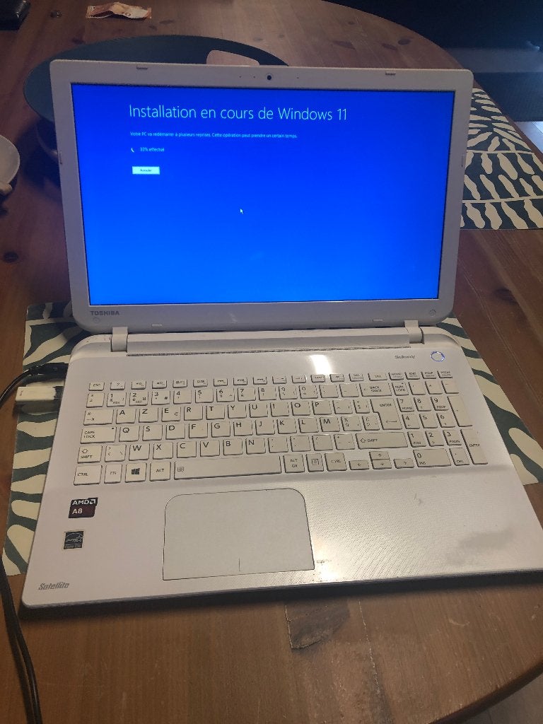 PC Toshiba avec processeur quad-core, Toshiba, HDD, Enlèvement ou Envoi, A8