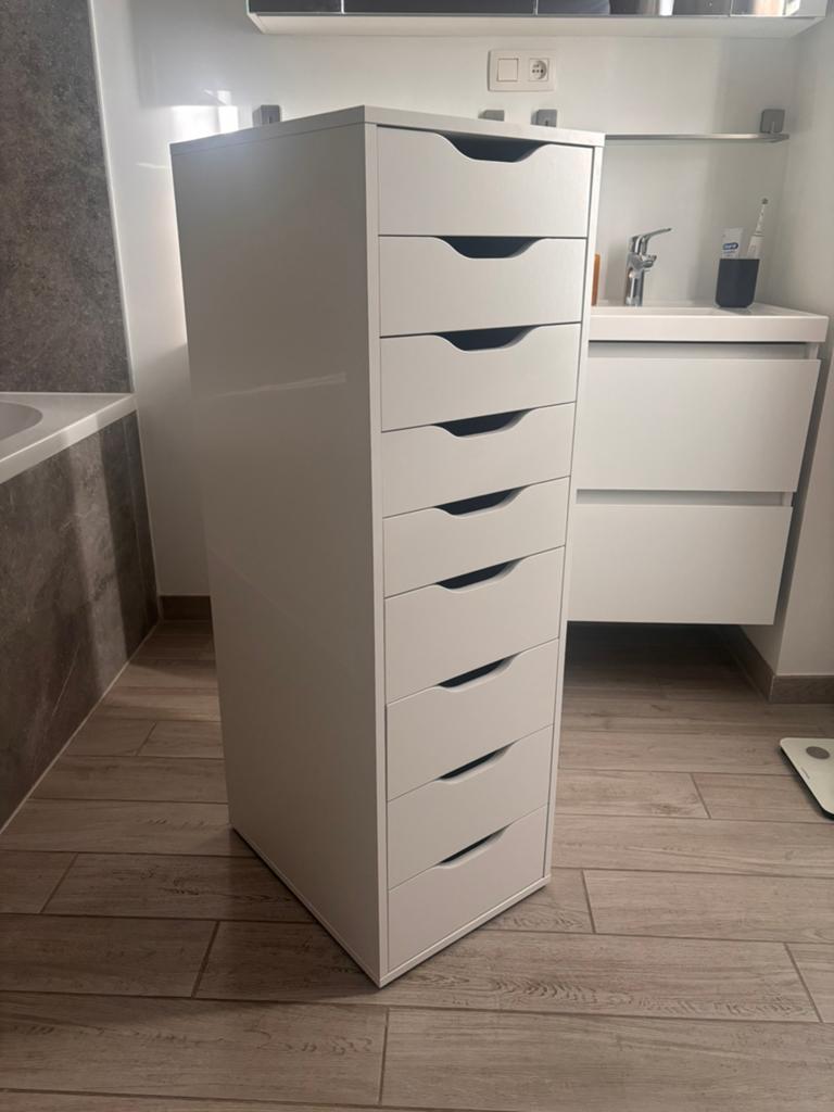 IKEA Alex lademeubels, Ophalen, 5 laden of meer, 100 tot 150 cm, Zo goed als nieuw
