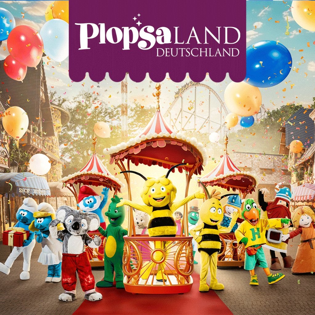 Plopsaland Deutschland — 3 billets, Tickets & Billets, Trois personnes ou plus, Ticket ou Carte d'accès