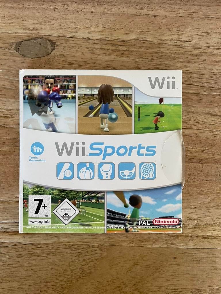 Wii Sport, Gebruikt, Ophalen of Verzenden, Eén computer, 3 spelers of meer