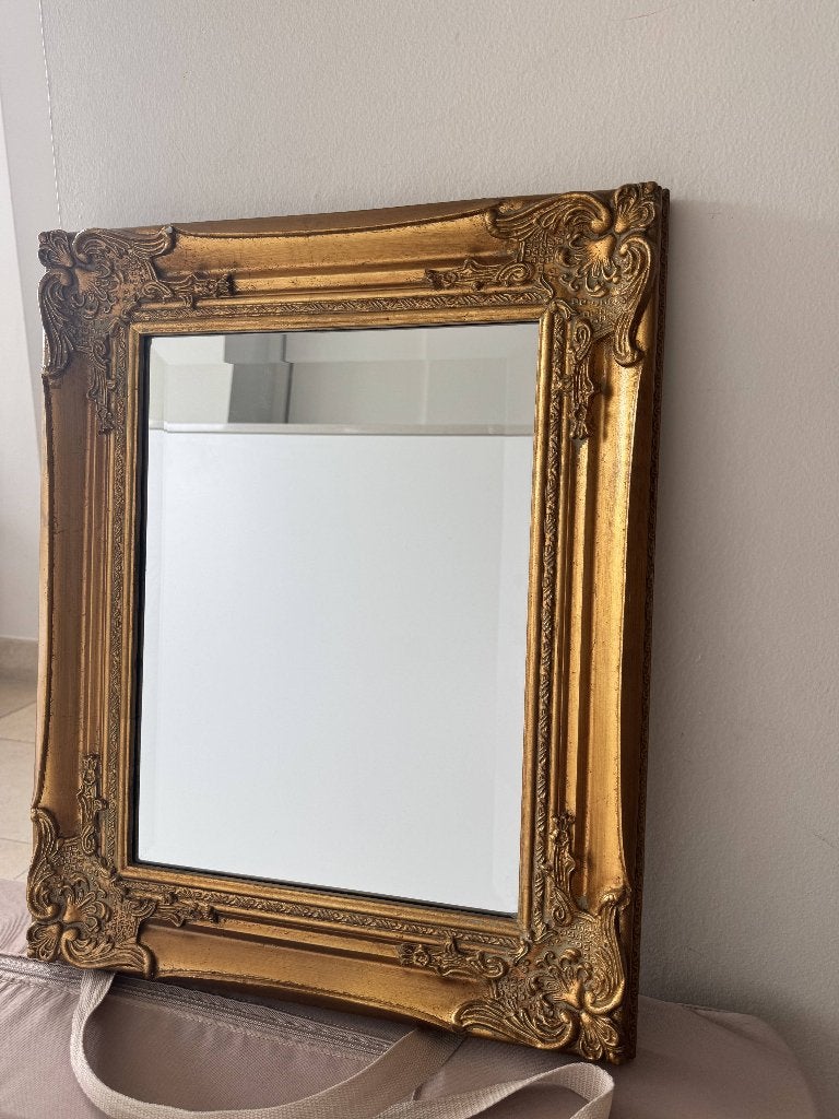 Barok spiegel, Ophalen, Minder dan 50 cm, Zo goed als nieuw, Minder dan 100 cm