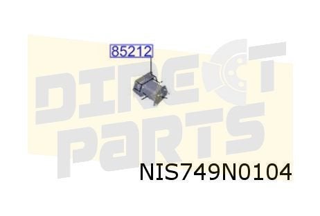 Nissan X-Trail (9/22-) Steun Achterbumperbalk Rechts (crashb, Neuf, Arrière, -, -