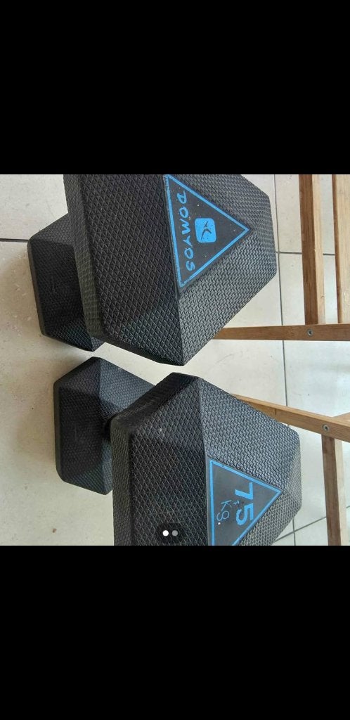 Domyos halter dumbbell, Sport en Fitness, Ophalen, Zo goed als nieuw, Benen, Dumbbell