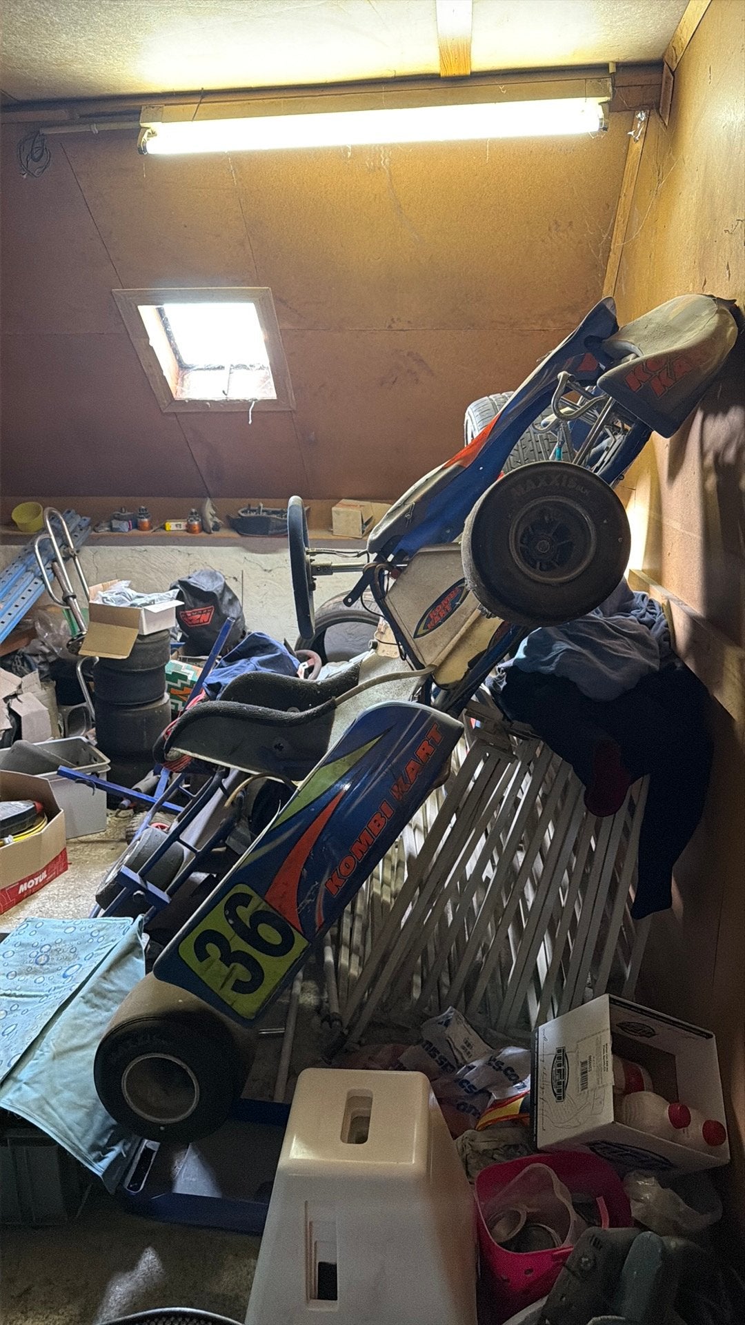 kombikarts 4 takt, Sport en Fitness, Karting, Ophalen, Gebruikt