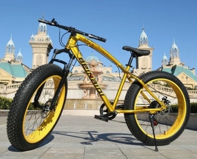 Herenfiets fatbike 24versn als nieuw!, 49 tot 53 cm, Ophalen, Schijfrem, Versnellingen
