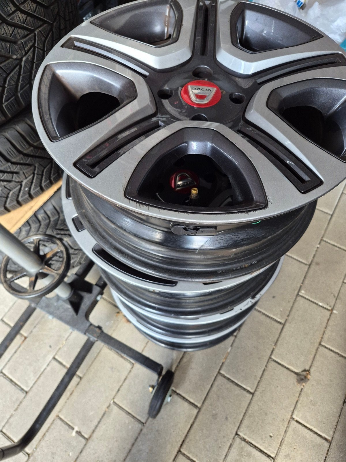 velgen Renault Dacia 16 inch, Auto-onderdelen, Ophalen, 16 inch, Velg(en)