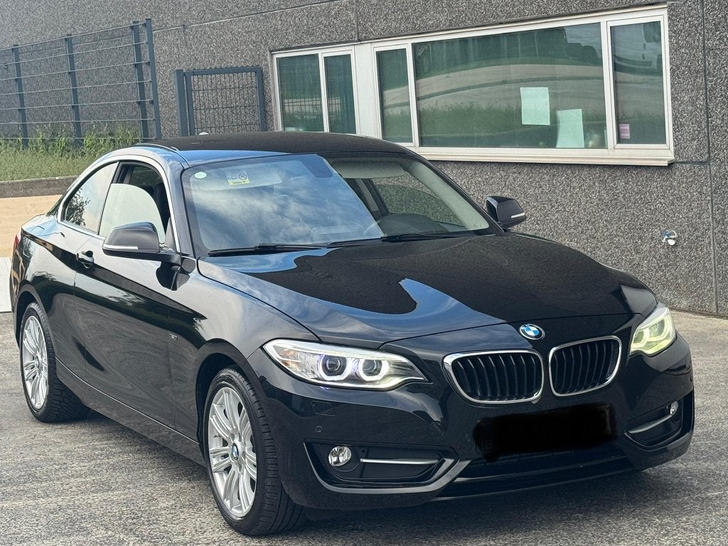 BMW 2.18 COUPÉ D CUIR GPS XÉNON LED FACE LIFT EURO6b, Cuir, Euro 6, Noir, 105 kW