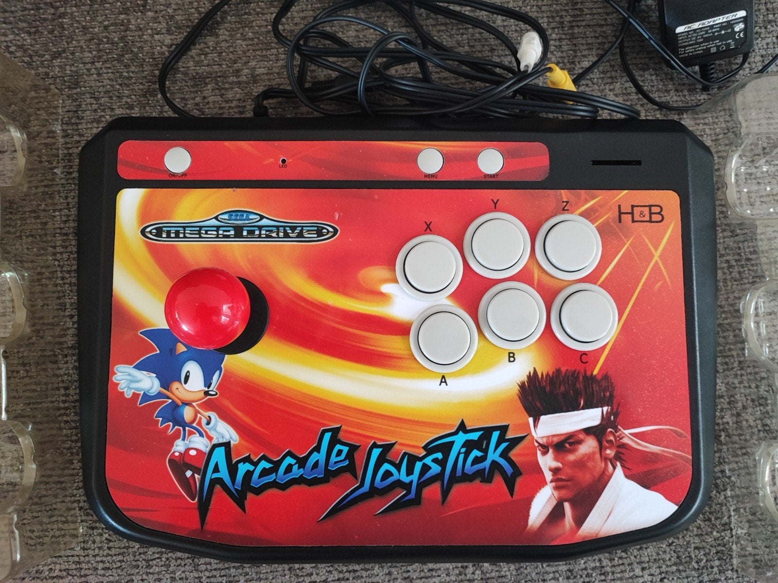 Console Megadrive Joystick arcade, Verzenden