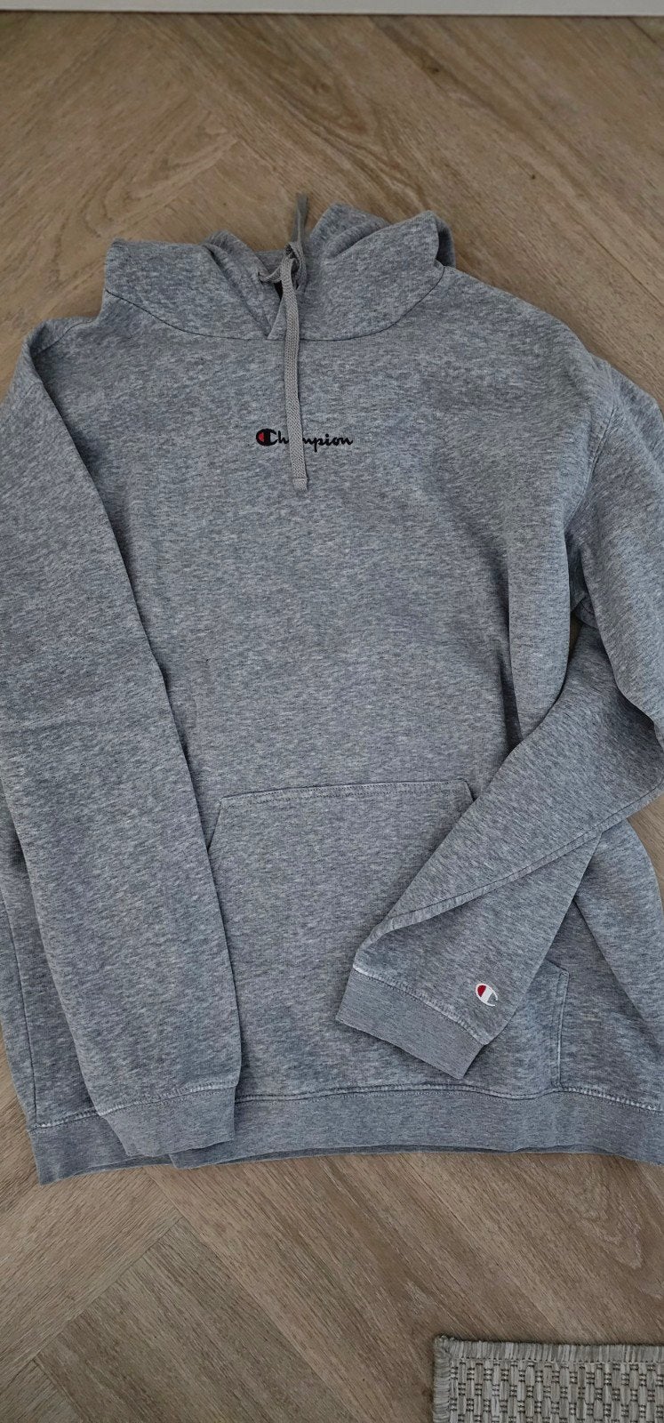 Hoodie Champion, Kleding | Heren, Truien en Vesten, Ophalen, Maat 52/54 (L), Grijs