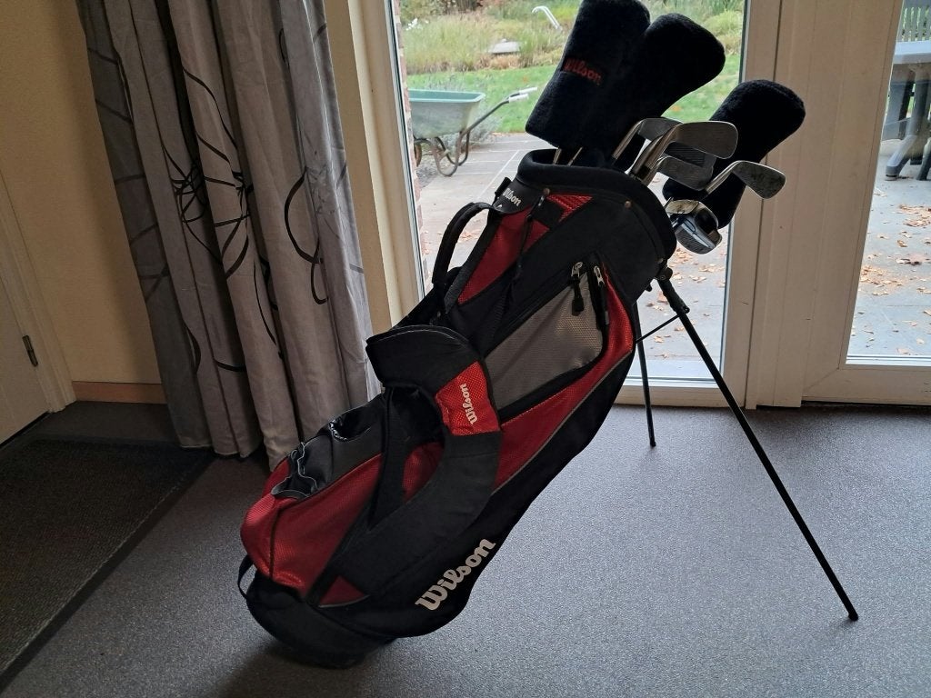 Wilson golfset inclusief standbag, Sport en Fitness, Ophalen, Gebruikt