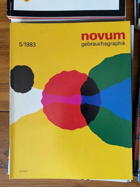 “Novum Gebrauchs Graphic” 106 stuks. Grafisch maandblad, Ophalen