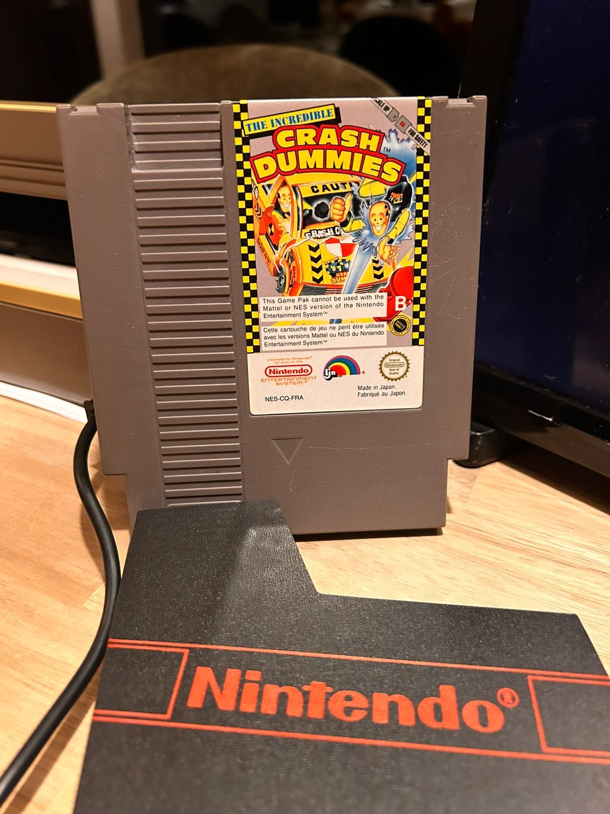 Nintendo NES game - Crash dummies, Games en Spelcomputers, Ophalen of Verzenden, Zo goed als nieuw