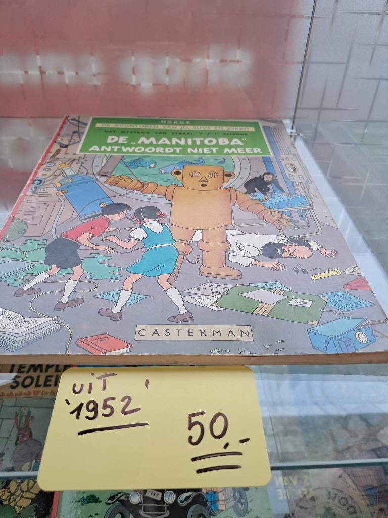 kuifje strips tin tin heel oud, Ophalen