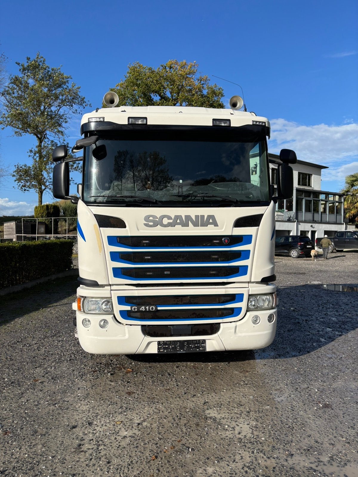 Scania G410 avec wagon-conteneur Bullet, Autos, Achat, Euro 6, Scania, Assistance au freinage d'urgence