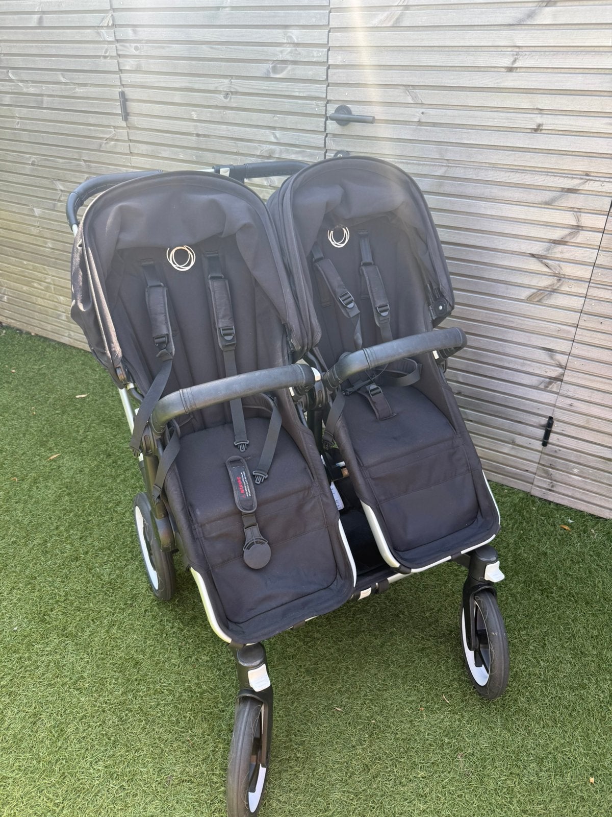 Bugaboo Donkey 2 Twin tweelingbuggy compleet, Kinderen en Baby's, Tweelingen en Meerlingen, Zo goed als nieuw, Kinderwagen of Buggy
