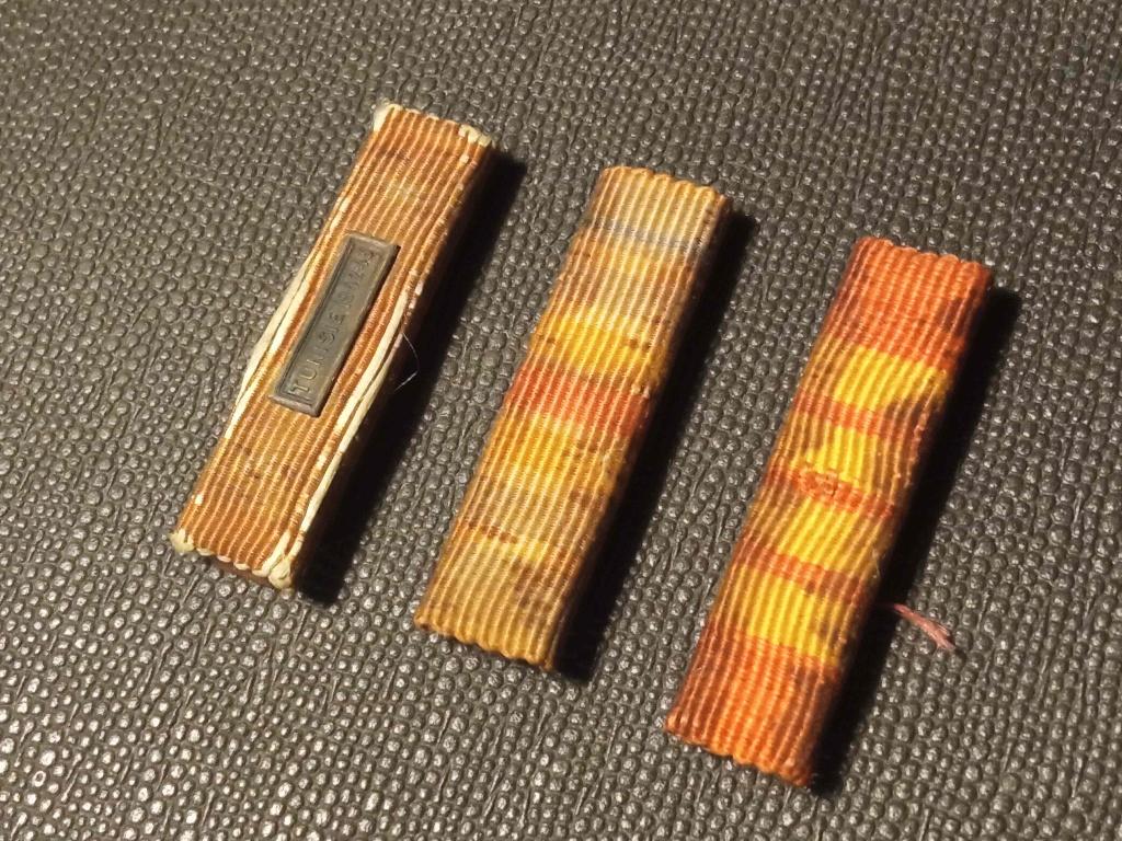 Militaria Français WW2 3x Pins Barette "Tunisie 1942-43", Envoi