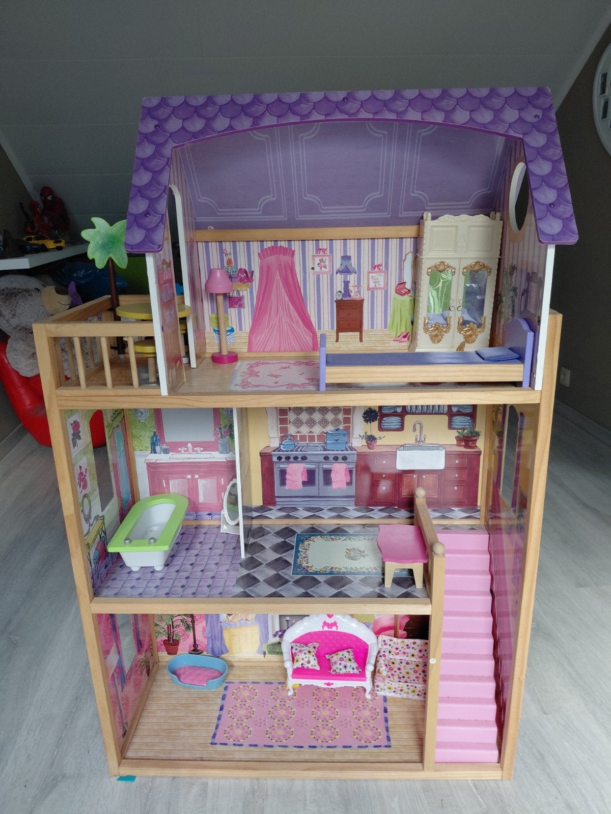Groot Poppenhuis, Ophalen, Nieuw, Poppenhuis