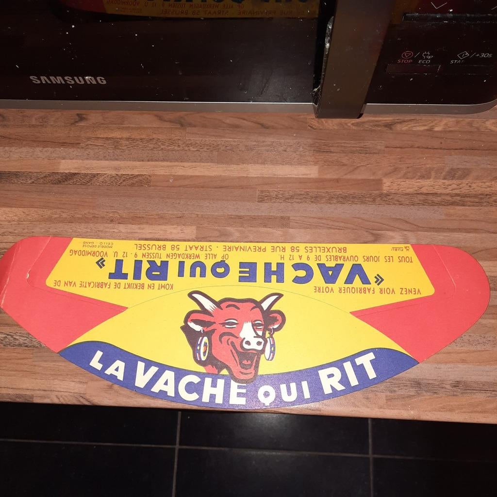 La vache qui rit ..karton .., Ophalen of Verzenden