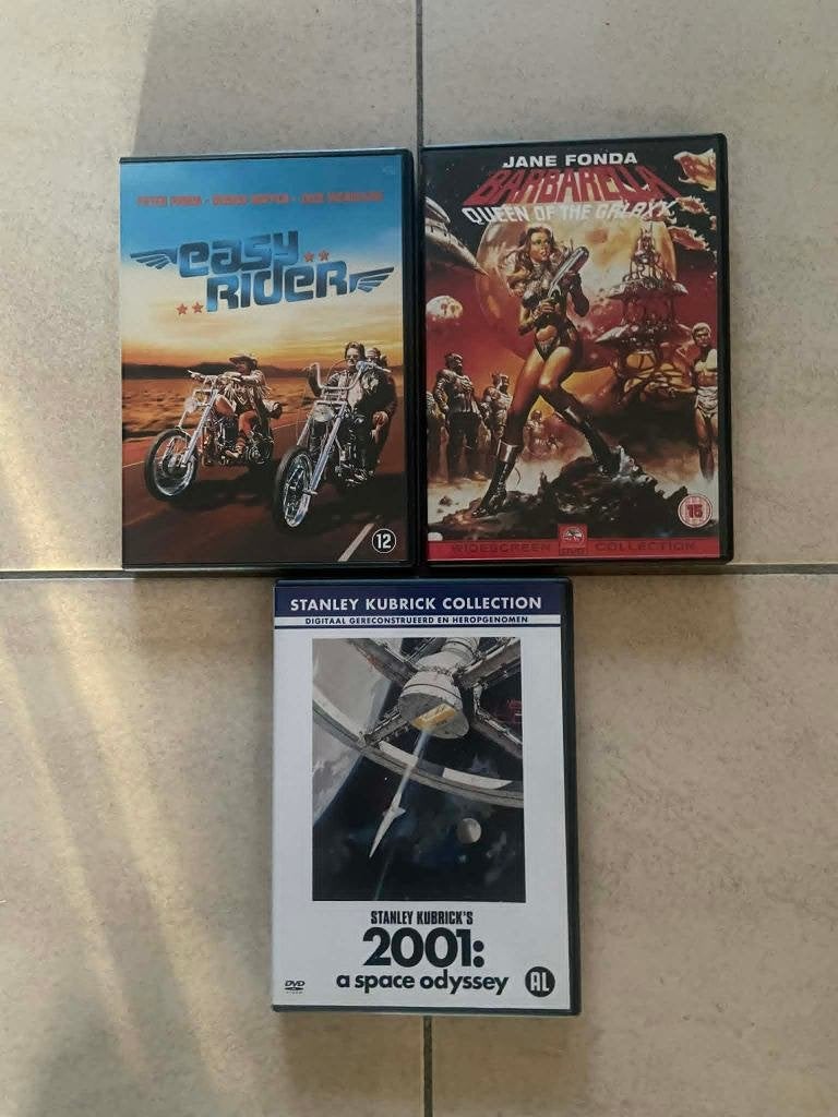 3 Cult dvd's, À partir de 12 ans, Enlèvement ou Envoi, Comme neuf