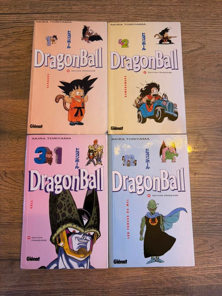 Dragon Ball - Lot de 4 mangas, Boeken, Ophalen of Verzenden, Zo goed als nieuw