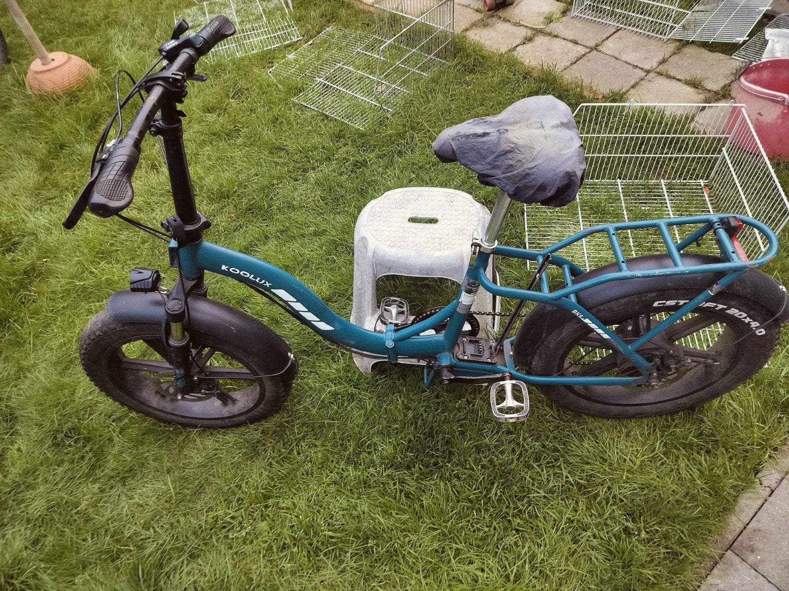 fat-bike te koop, Ophalen
