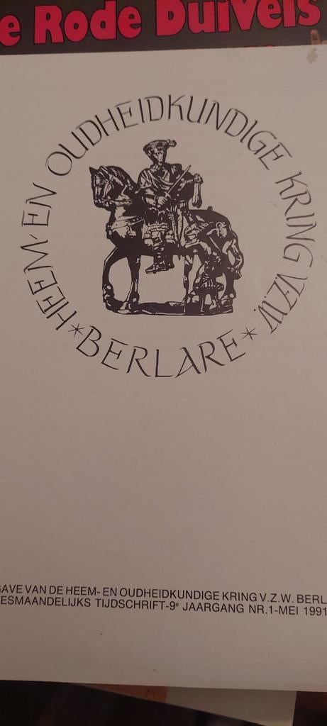Berlare, Enlèvement ou Envoi