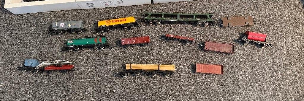 Set van Märklin wagons, Hobby & Loisirs créatifs, Trains miniatures | HO, Courant alternatif, Wagon, Comme neuf, Enlèvement