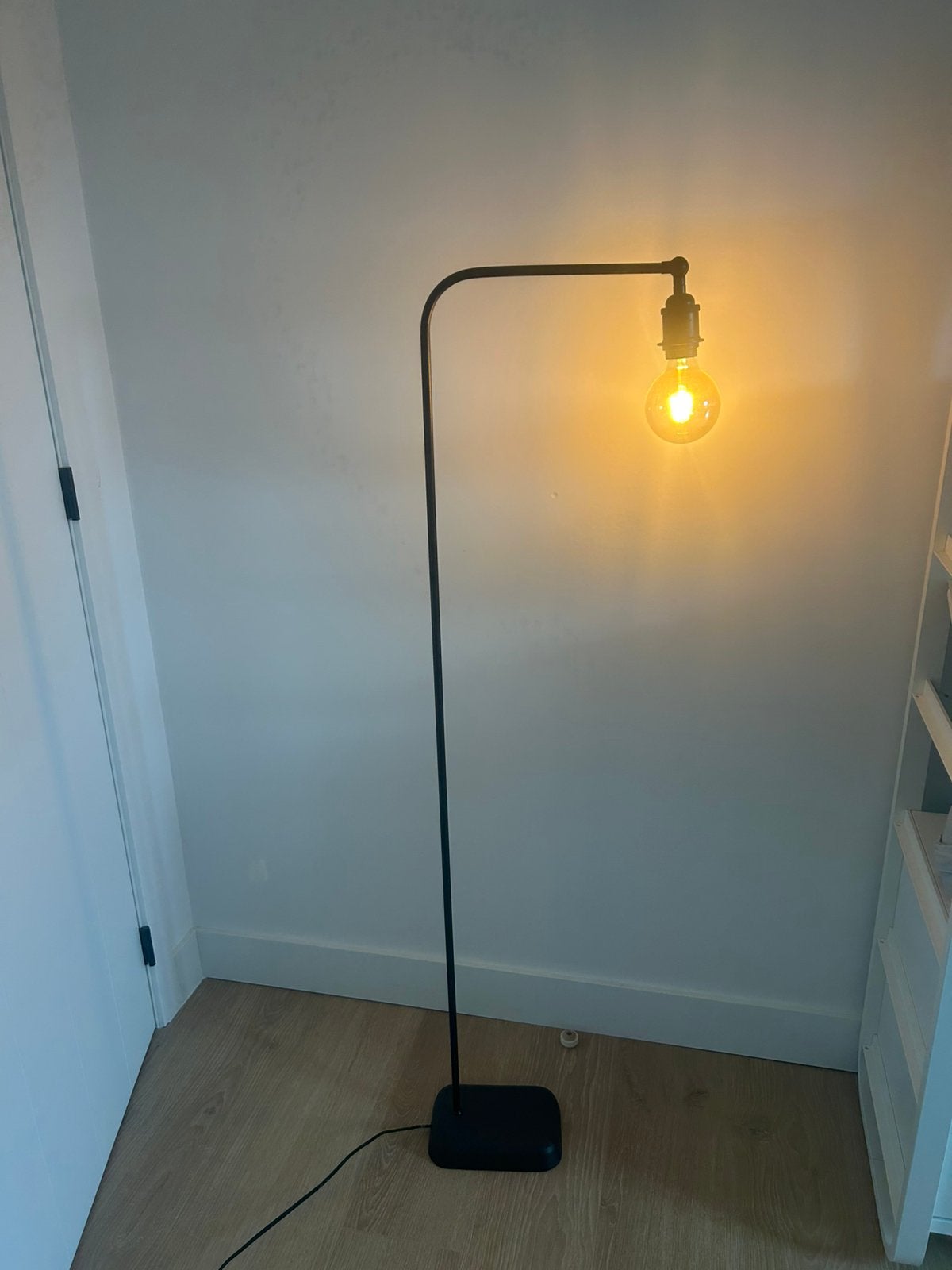 Staanlamp, Huis en Inrichting, Lampen | Vloerlampen, Ophalen, Zo goed als nieuw