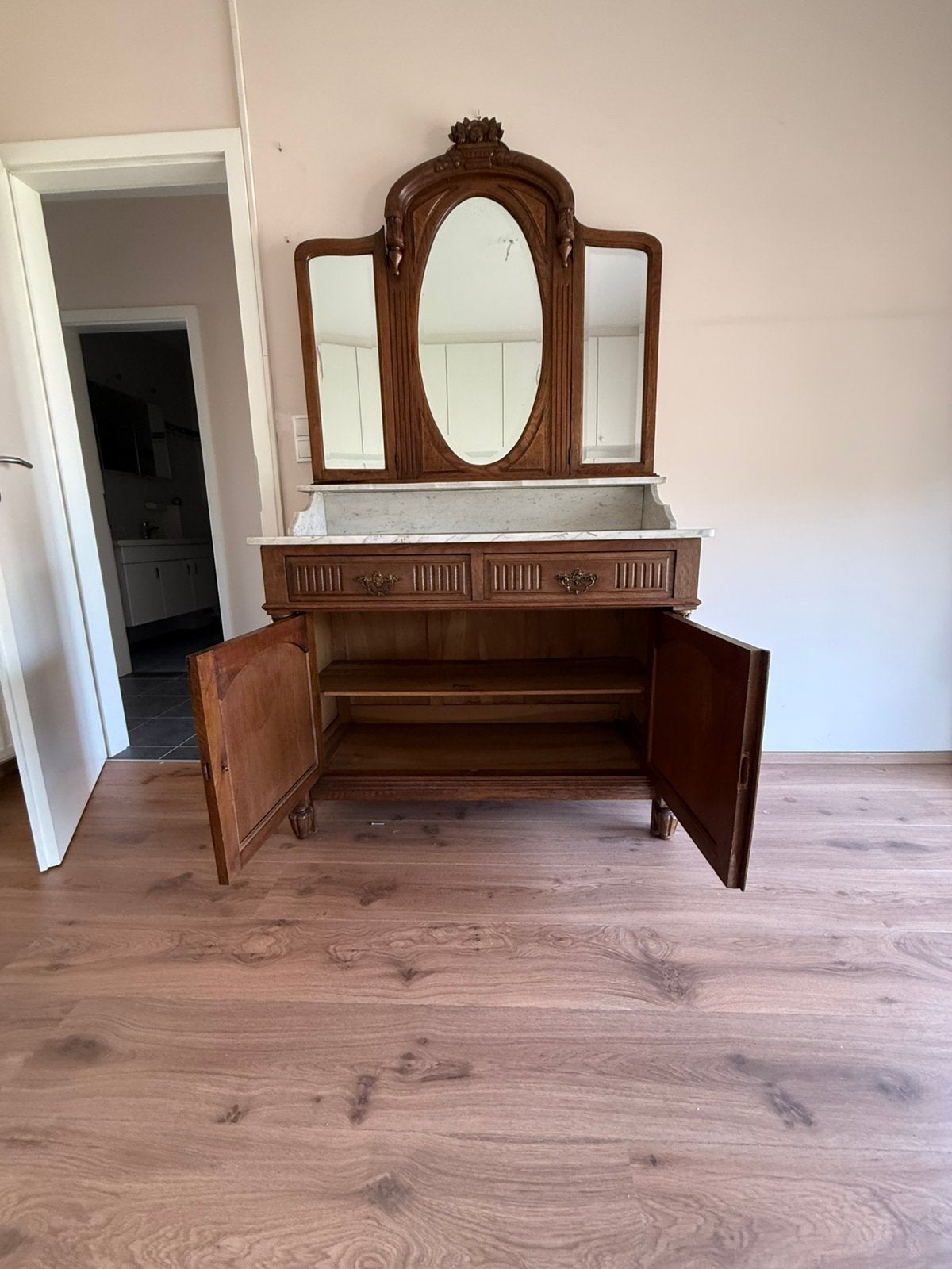 Mooie antieke commode in perfecte staat, Enlèvement