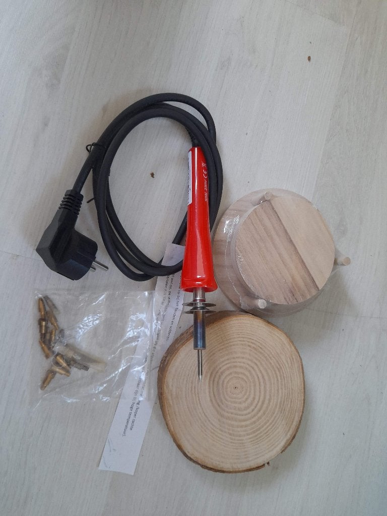 Materiaal voor pyrografie (houtbranden), Enlèvement ou Envoi, Comme neuf