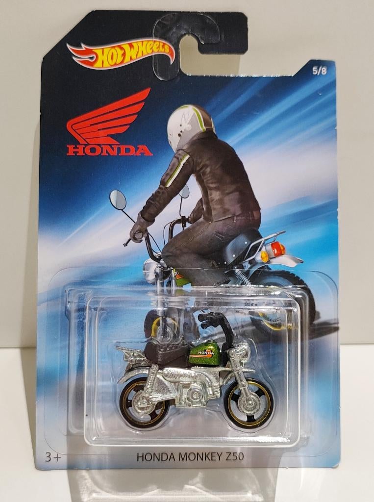 Hot Wheels Honda Monkey Z50 Groen Honda Anniversary (2017), Enlèvement ou Envoi