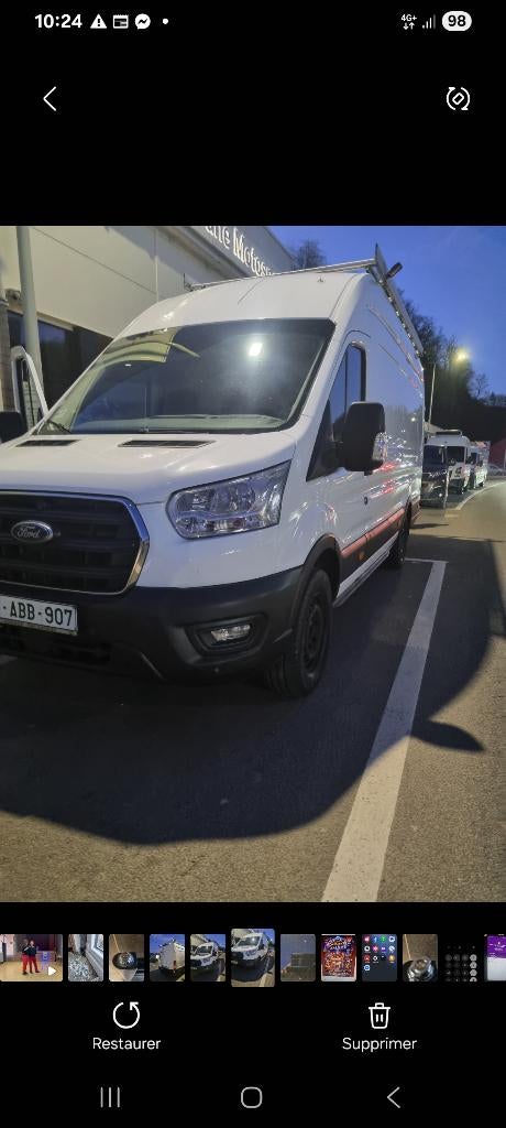 Utilitaire Ford transit.2l. Longueur l4  Nickel, Autos, Ford, Achat, Alarme, 3 places, Boîte manuelle