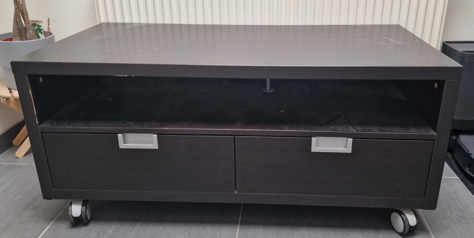 Gratis tv-meubel, Ophalen, Gebruikt, 100 tot 150 cm, Minder dan 100 cm