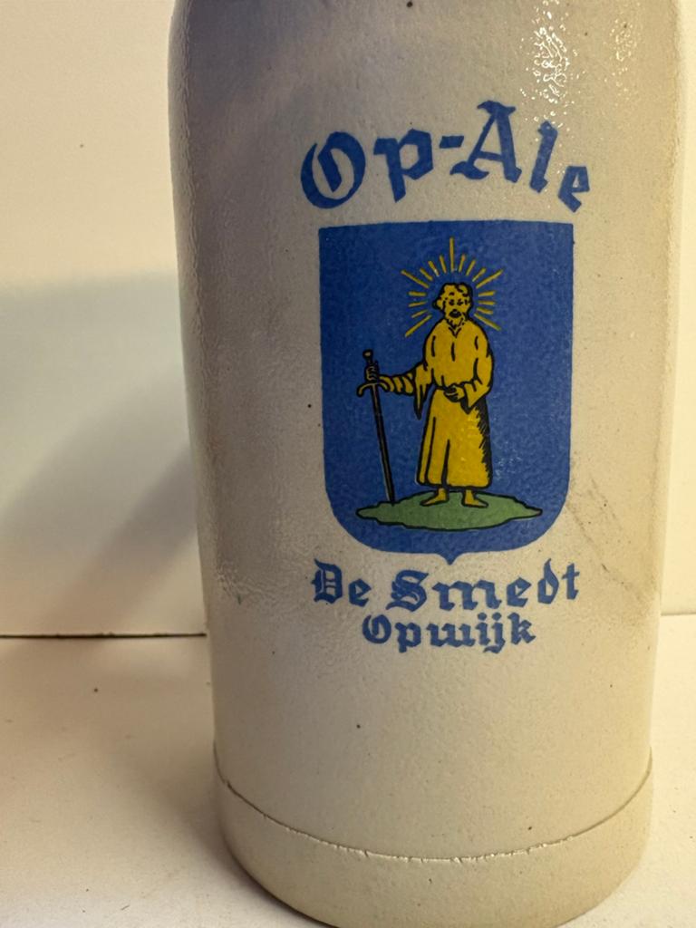 Opwijk Op-Ale De Smedt 1 l H 19 cm, Enlèvement ou Envoi, Comme neuf