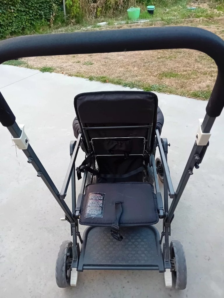Dubbele buggy kinderwagen, Gebruikt, Duowagen, Combiwagen, Ophalen