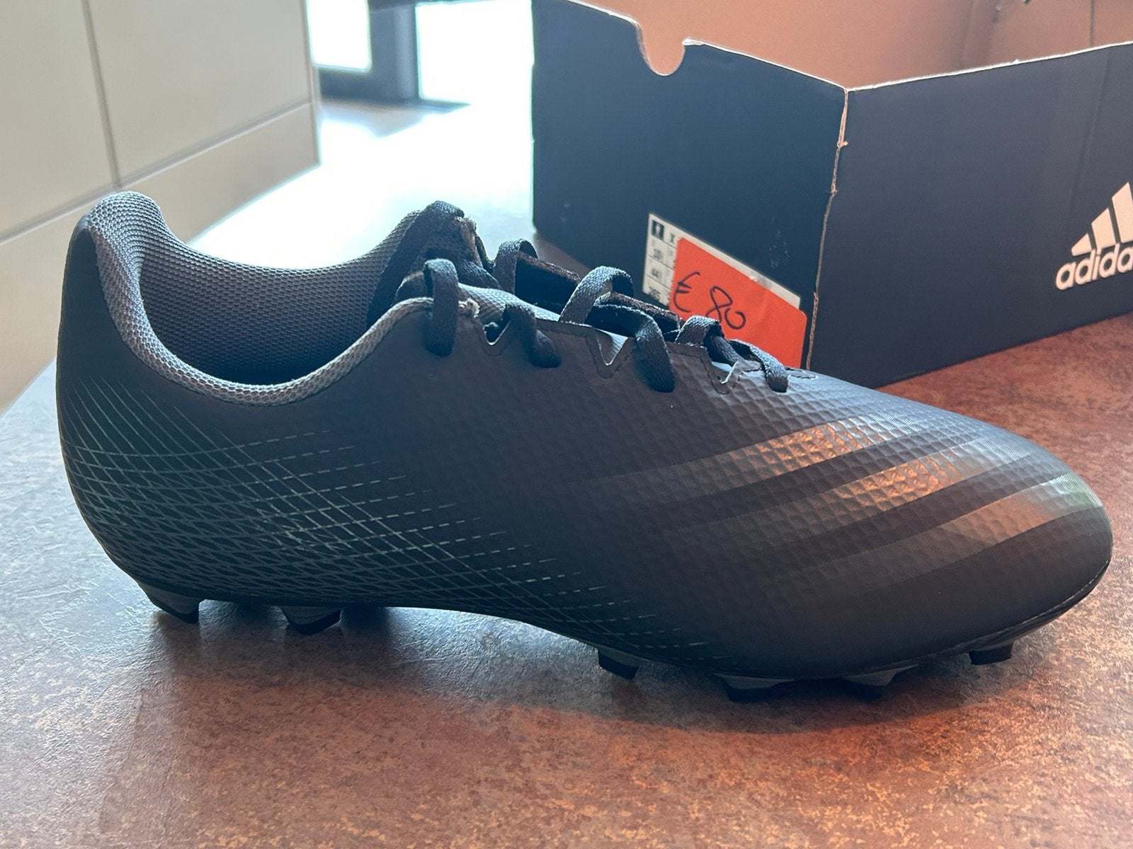Adidas voetbalschoenen F x G maat 44 2/3 zwart NIEUW in doos, Ophalen of Verzenden, Nieuw, Schoenen