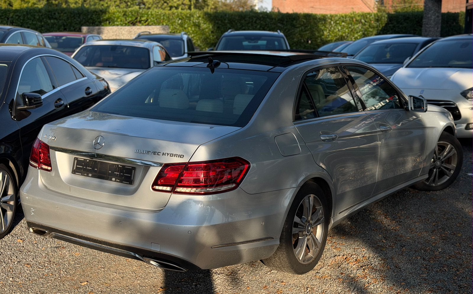 Mercedes e300 hybride 2013 diesel vol optie, Auto's, Automaat, Beige, 4 cilinders, 109 g/km