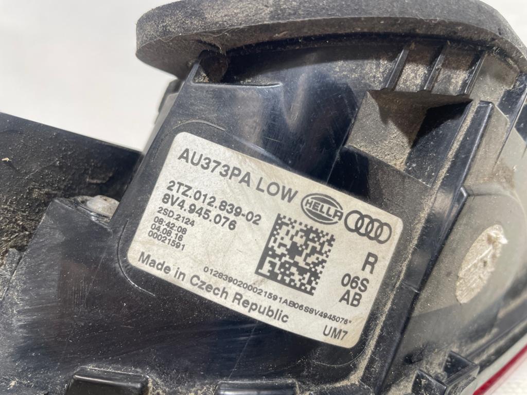 Feux arriere droit AUDI A3 8V4945076, Audi, Enlèvement, Utilisé