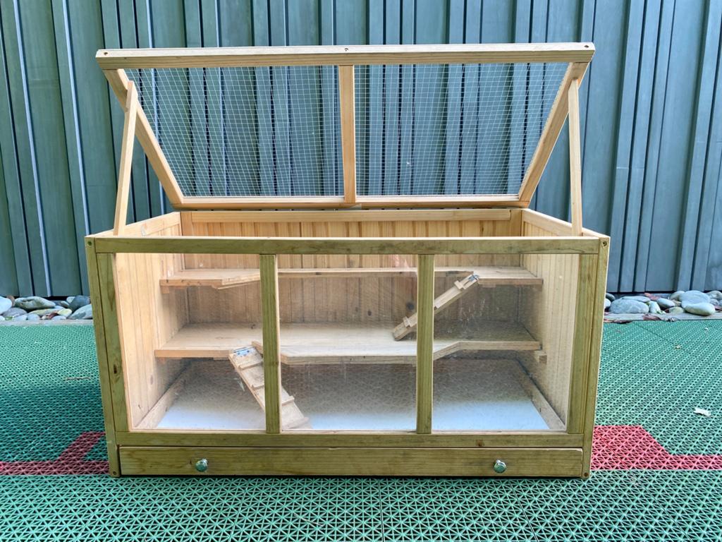 Dierenkooi, Animaux & Accessoires, Rongeurs & Lapins | Cages & Clapiers, Niche, Enlèvement, Utilisé, 110 cm ou plus