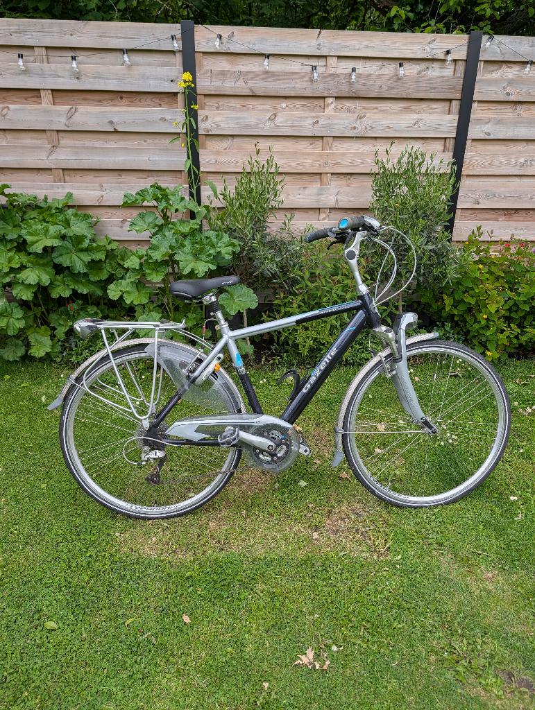 Gazelle Medeo Xtra H49 Herenfiets, Fietsen en Brommers, Fietsen | Heren | Herenfietsen, Ophalen, Gebruikt, Velgrem, Versnellingen