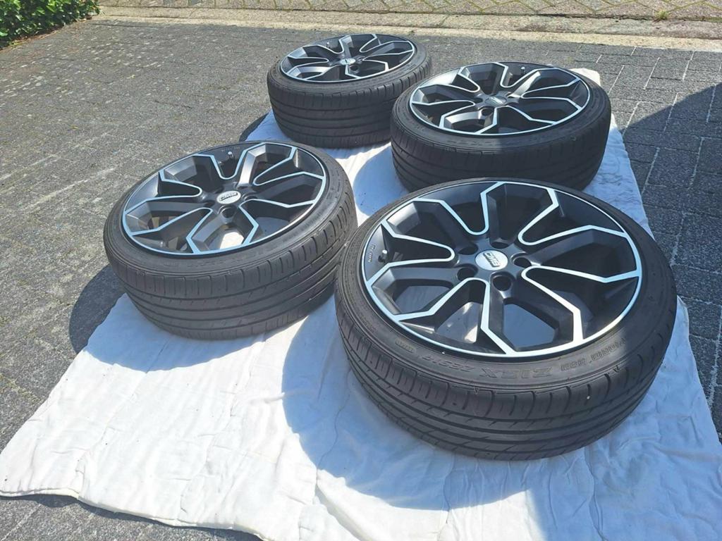 Cms c20 velgen lichtmetalen velgen met ziex 914 banden, Ophalen, 18 inch, Banden en Velgen, Personenwagen