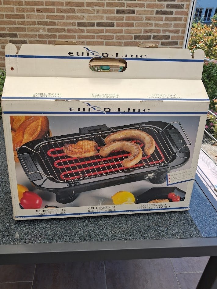 Barbecue électrique Euro Line., Enlèvement, Utilisé, Euro Line